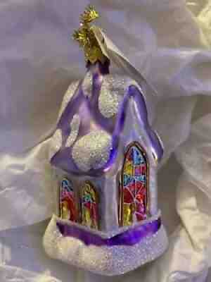 NWT Retired Christopher Radko Ornament, Midnight Mass