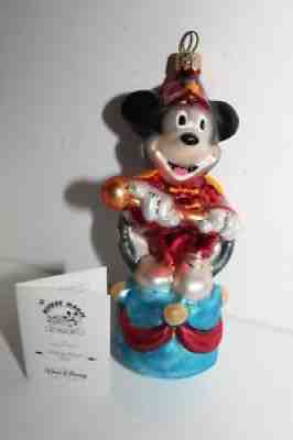 Radko Ornament - Disney Mickey Mouse Club - Mickey as Bandleader LE #1097
