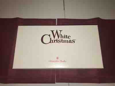 Christopher Radko White Christmas Boxed Ornament Set - Rare