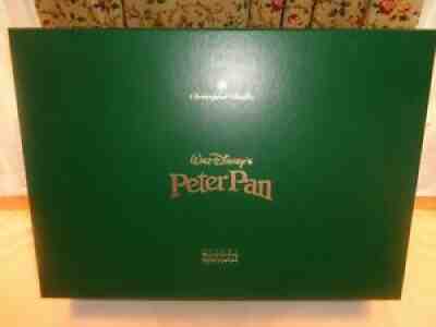 CHRISTOPHER RADKO DISNEY PETER PAN BLOWN GLASS ORNAMENT 5-PIECE SET IN BOX-EC!