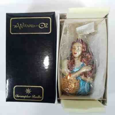 The wizard of Oz, popular Dorothy, Christopher Radko ornament