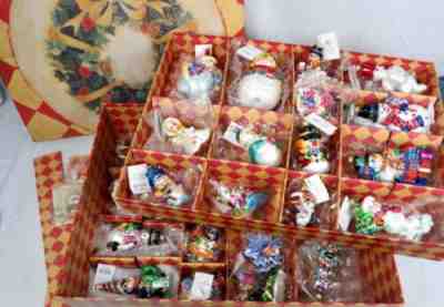 Lot 29 Christopher Radko Christmas Ornaments Nine of Hearts Turtle Express w/Box