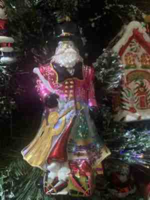 Christopher Radko Portrait Santa â??London Towne Nicholasâ? Christmas Ornament