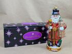 2014 CHRISTOPHER RADKO CROWN GUARD 1017426 GLASS ORNAMENT 6.5" LONDON SANTA