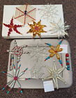 Vintage RADKO Beaded ornaments Christmas Spider, Constellations and more QTY 11