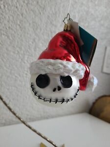 Christopher Radko nightmare before Christmas authentic zero disney ornamenty