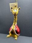 RARE VTG Christopher Radko MR. LONGNECK Giraffe Italian Glass Ornament 94-288-0