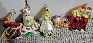 Christopher Radko popular Alice in Wonderland Cheshire cat ornament