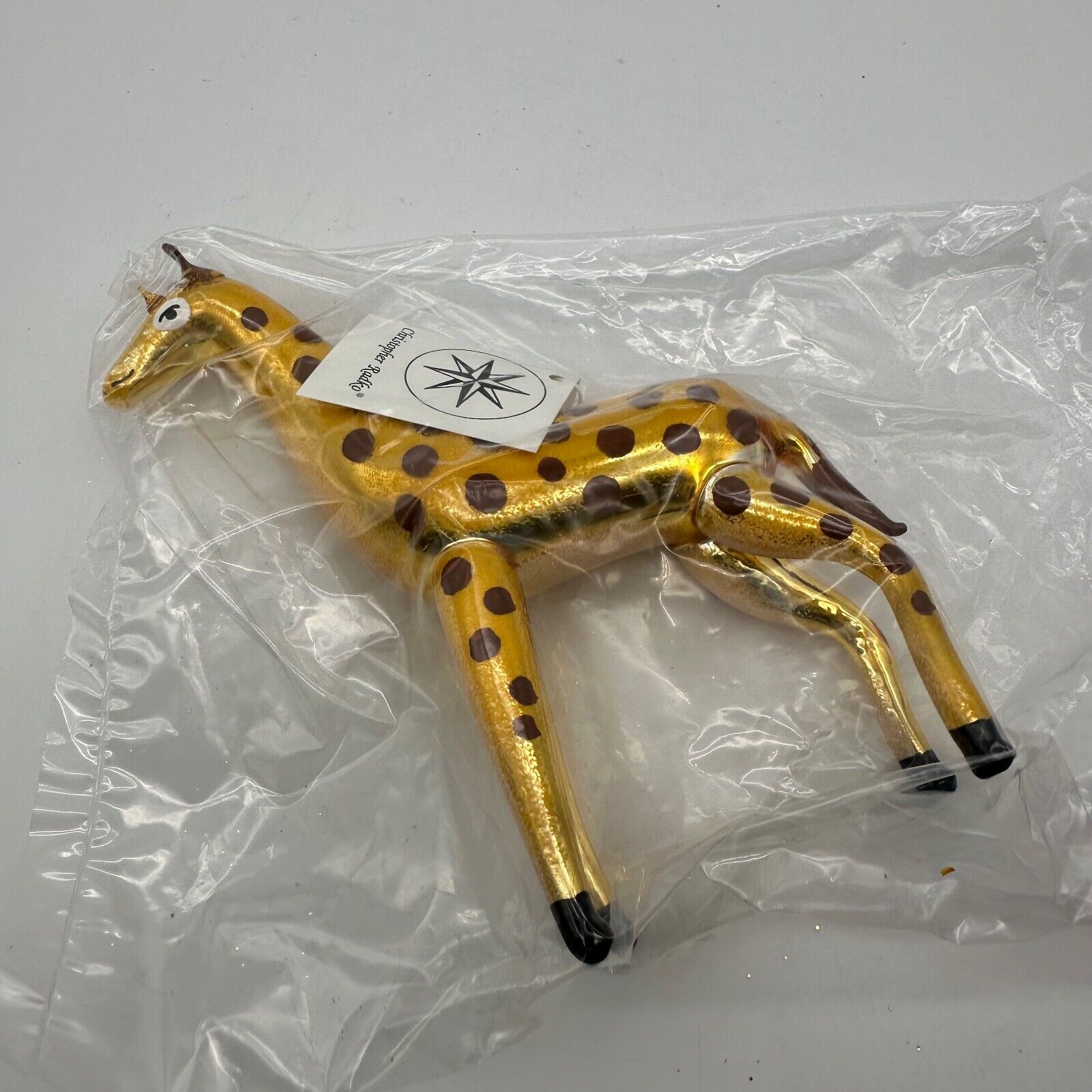 1993 Christopher Radko Gerard the Giraffe Ornament 93-252-0