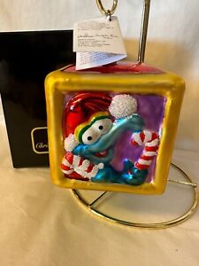 Christopher Radko Muppet Bobsled hotsell Kermit Gonzo Animal Glass Christmas Ornament.