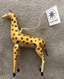 1993 Christopher Radko Ornament. Gerard the Giraffe #93-252-0. With Original Tag