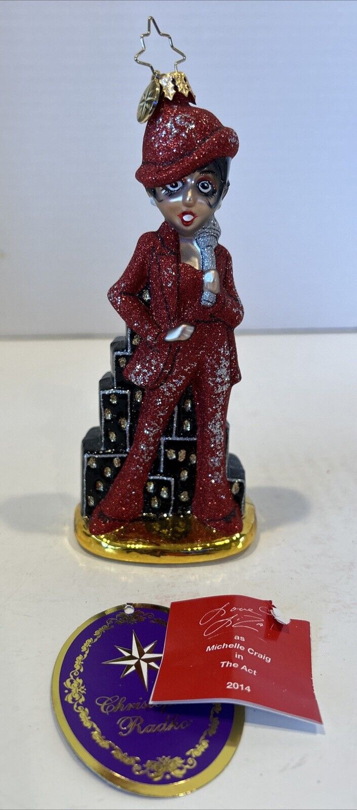 Rare Radko Broadway Legends Ornament -liza Minelli