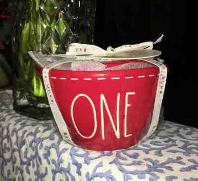 New RAE DUNN by Magenta Red 4 pcs. Measuring Cups.