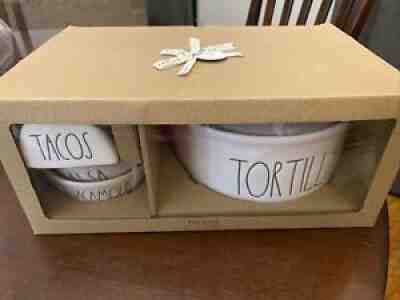 Rae Dunn Tortillas Tacos Salsa Guac purchases bundle