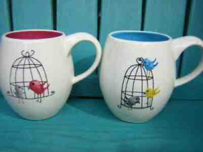 Rae Dunn Vintage good Icon Birdcage Mug