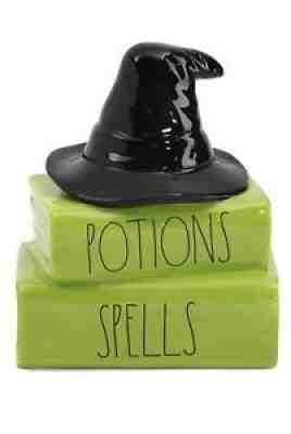 Rae buy Dunn POTIONS SPELLS Books w/ Witch Hat