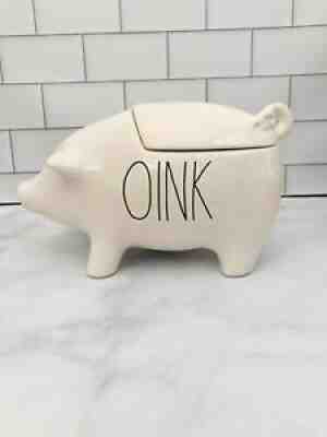 Rae deals Dunn Oink Pig Canister white vhtf new!