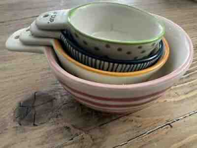 Rae Dunn by Magenta VHTF Retired Boutique Measuring Cups NWT RARE!