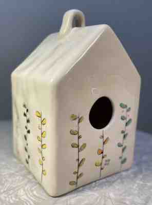 Rae Dunn m hot stamped htf birdhouse