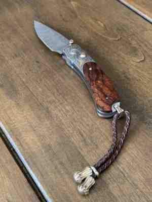 RARE William Henry Custom Serpant Snake â??Hornets Nestâ? Pocket Knife