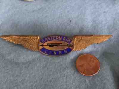 Rare Vintage Eastern Airlines Captains Wings Circa 1934 Whitehead & Hoag EC NR