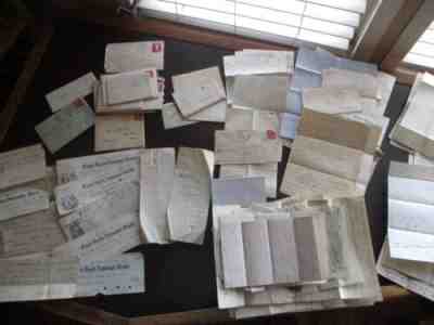 1860-1900's (175+) Snow,Thorndyke (Womens Sufferage) signed Document,letter lot!