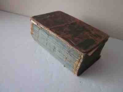 Biblia Hebraica 1692 Old Jewish Hebrew Bible Pentateuch RARE Bible 