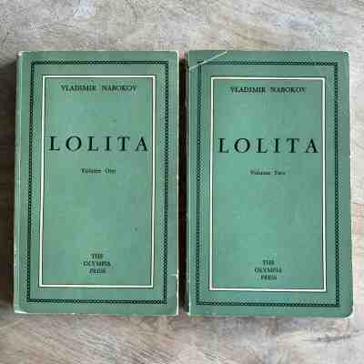 LOLITA First Edition (1955) Paris, Olympia Press 2 vols. RARE only 5000