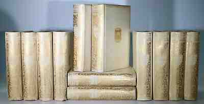 1899 The Works of SHAKESPEARE Larger Temple Limited Edition Vellum 12 Vols Rare