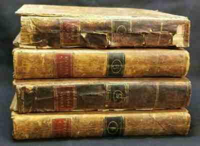 rare 1796 Capt Cook Voyage to Pacific Ocean in 4 vols  Tiebout O'Brien 1st Am ed
