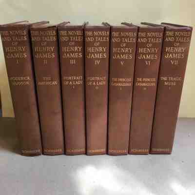 The Novels and Tales of Henry James (New York Edition, 26 Vols) Scribners RARE!