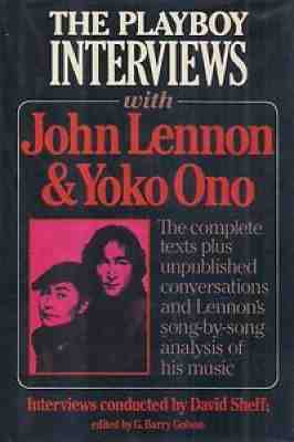 JOHN LENNON & Yoko Ono "The Playboy Interviews" SIGNED by YOKO ONO Quite RARE