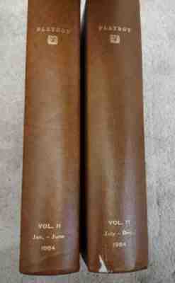 Rare Playboy Hardcover bound Vol. 12 1965-2 Book Set!