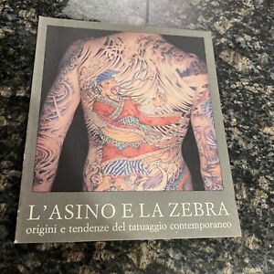 L'ASINO E LA ZEBRA ITALIAN TATTOO ART BOOK 1985 RARE!!