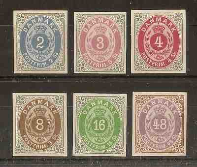 Denmark 1885 Skilling Official Imitation MNH