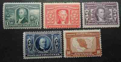 U.S. STAMP #323 --- 1c LOUISIANA PURCHASE -- 1904 -- MINT