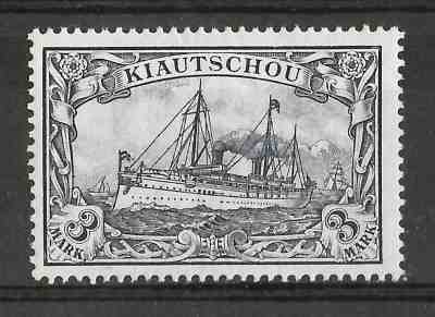 KIAUTSCHOU GERMAN COLONIES 1901 Mint LH 3 M Michel #16 CV €100