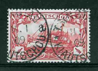 KIAUTSCHOU GERMAN COLONIES 1905 Used $1/2 Michel #24 CV €100 VF