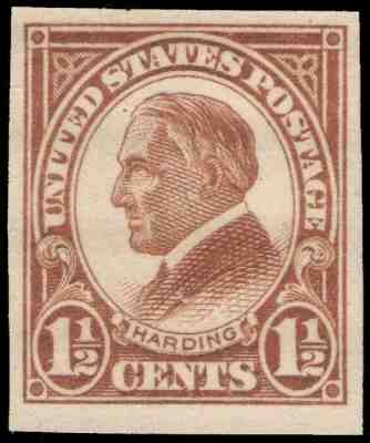 U.S. 631 MINT NO HINGE 1.5 CENT HARDING