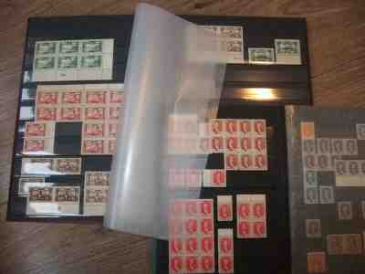 IRAQ 1918/1949 - Rare offer of MH and MNH stamps in 2 stockbooks, many multiples