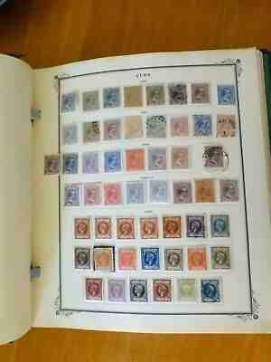  FantasticCuba  Stamp Collection  On Scott  Album Pages     1890-1937