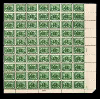 SC#397 Panama-Pacific Expo. Issue-Vasco de Balboa 1cent MNH SHEET F-VF CV$3,220+