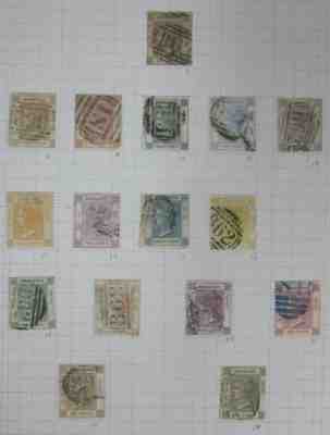 HONG KONG Stamp Page Collection - #s range 4 - 400s.   High CV  British Cwlth.