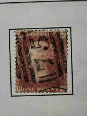 Rare "Penny Red" Stamp, 70 lot, stamped condition, Extremely Good Condition