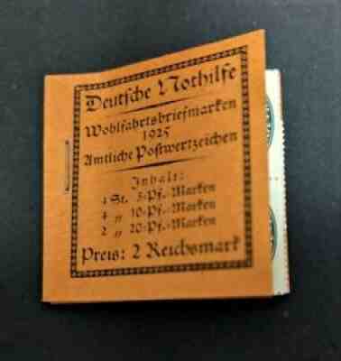 GERMANY - 1923 NOTHILFE STAMP BOOKLET M H 18.2.2 - MINT