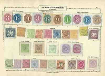 Wurttemberg Old-Time Collection Lot 1021