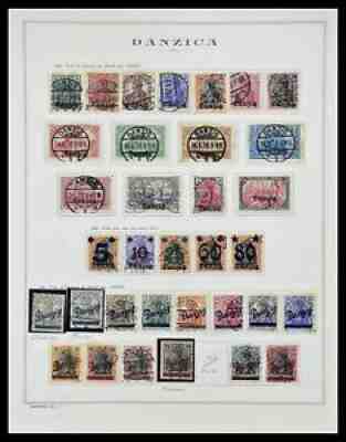 Lot 34689 Stamp collection Danzig 1920-1939.