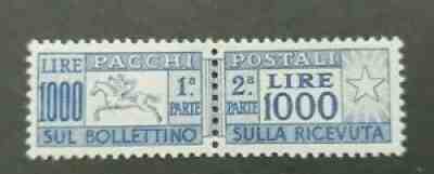 CLASSIC PACCHI PAIR 1000LIRE ITALY ITALIA WK363.48 START $099