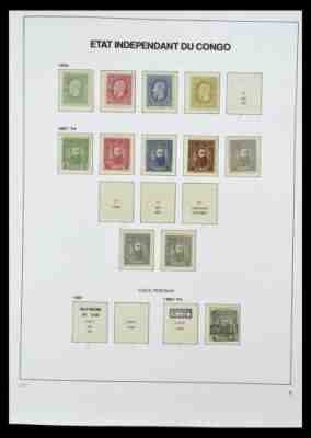 Lot 34845 Stamp collection Belgian Congo and Ruanda Urundi 1886-1969.