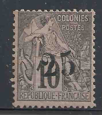 Gabon stamps 1888 YV 9 MLH F